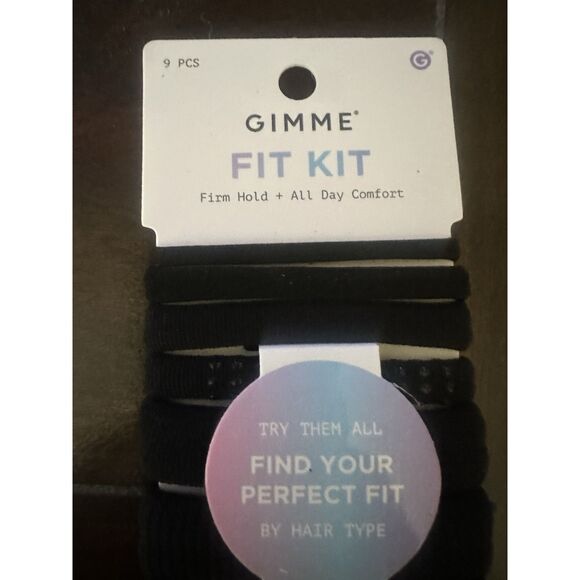 New Gimme Fit Kit Scrunchies Bundle Lot Black - Picture 2 of 3